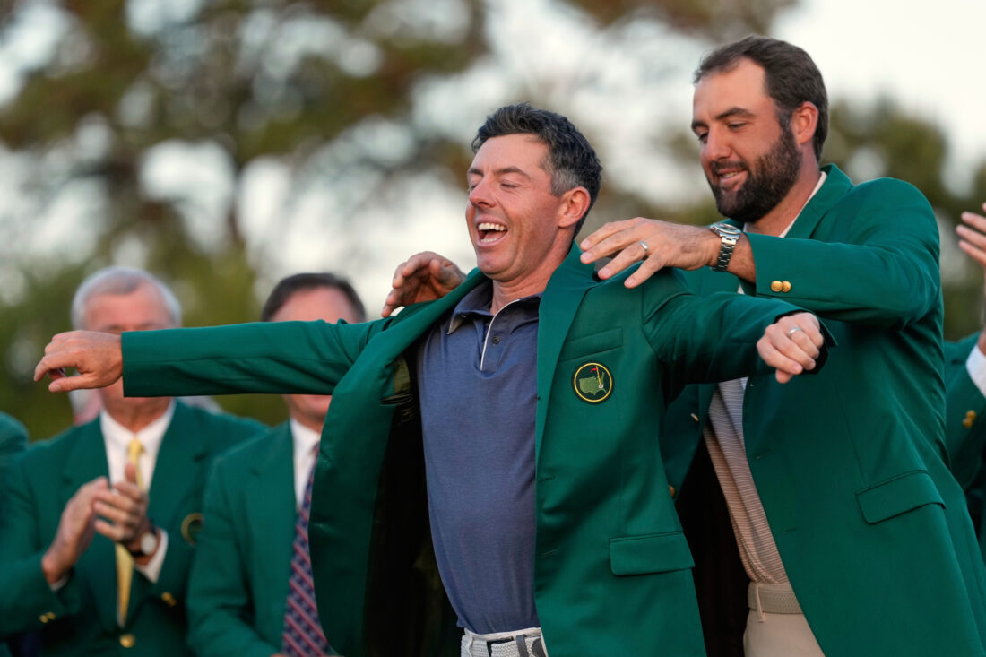 The Masters includes an exclusive locker room with shared company